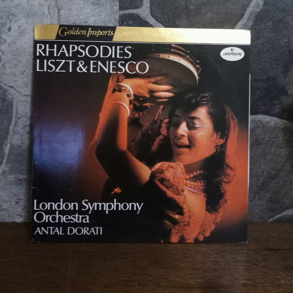 Rhapsodies Liszt & Enesco London Symphony Orchestra Antal Dorati Vinyl Record